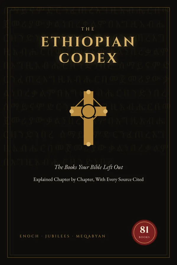Cover of The Ethiopian Codex on a phone screen